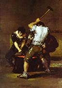 Francisco Jose de Goya La fragna (Smithy). oil painting picture wholesale